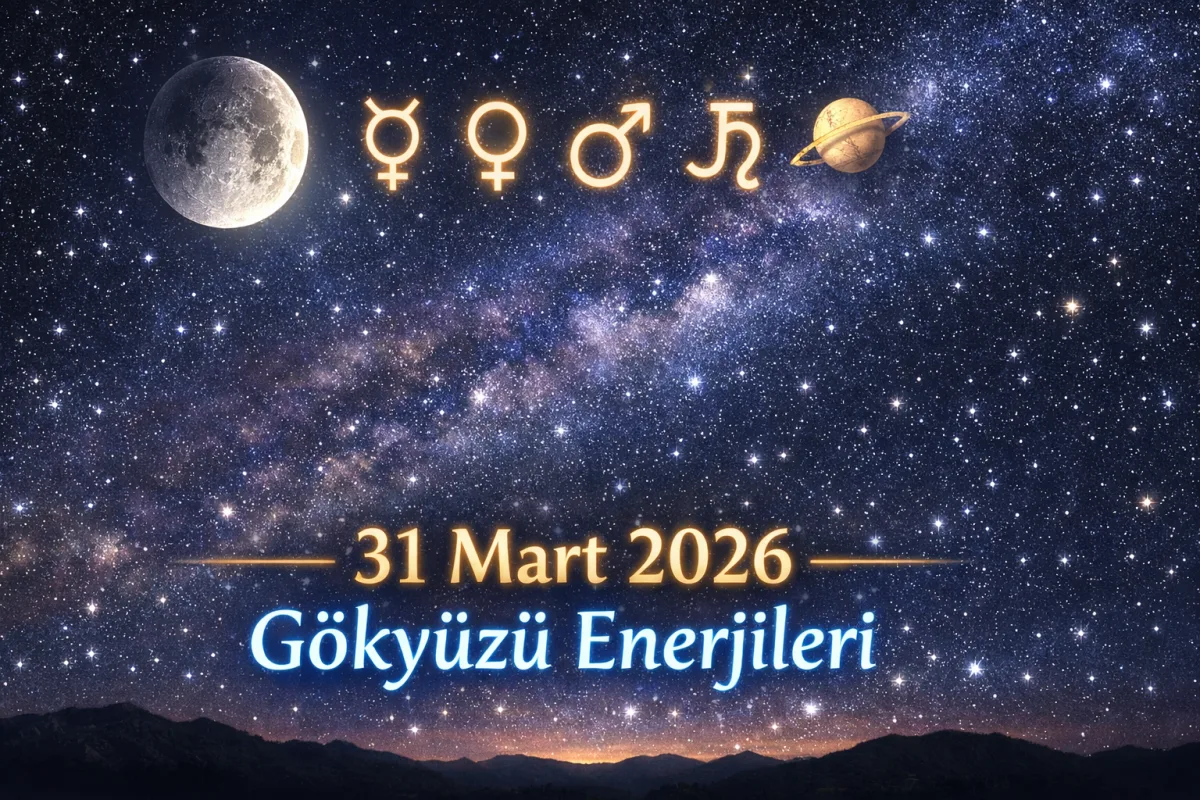 31 Mart 2026 Gökyüzünde Bugün Neler Oluyor?