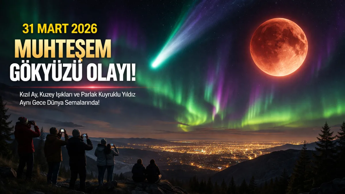 Küresel Gündem: Dünya’yı Sarsacak Gökyüzü Olayı – “Gündüz Görülebilecek Kuyruklu Yıldız Geliyor!
