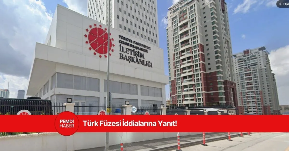 İletişim Başkanlığı'ndan ABD Uçağı ve Türk Füzesi İddialarına Yalanlama