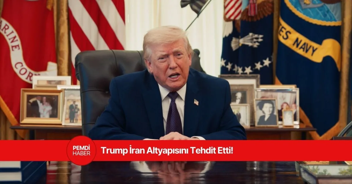 Trump İran Altyapısını Tehdit Etti: "Lanet Olası Boğazı Açın!